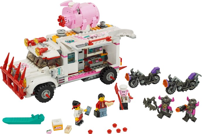 Конструктор LEGO (ЛЕГО) Monkie Kid 80009 Pigsy's Food Truck