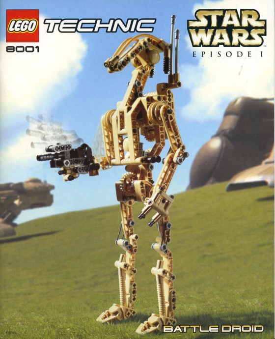 Конструктор LEGO (ЛЕГО) Star Wars 8001 Battle Droid