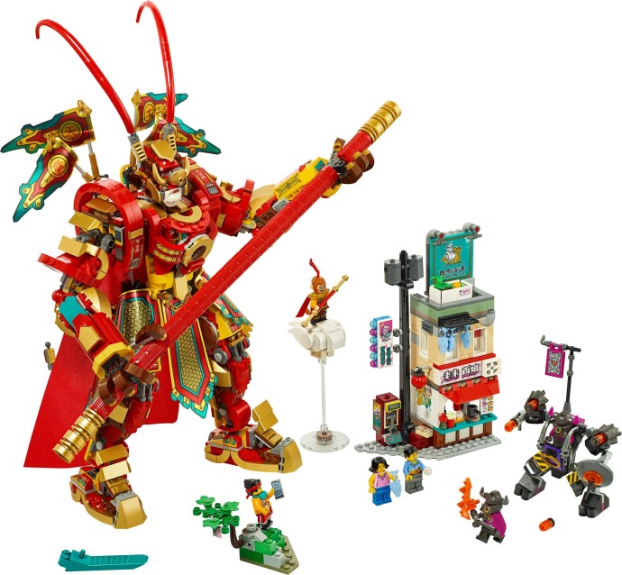 Конструктор LEGO (ЛЕГО) Monkie Kid 80012 Monkey King Warrior Mech