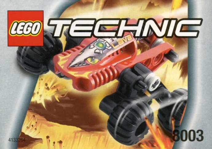 Конструктор LEGO (ЛЕГО) Technic 8003 Volcano Climber