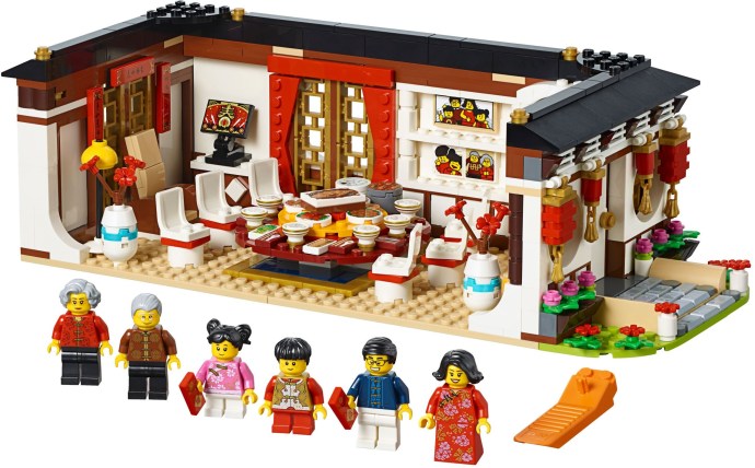 Конструктор LEGO (ЛЕГО) Seasonal 80101 Chinese New Year's Eve Dinner