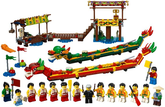 Конструктор LEGO (ЛЕГО) Seasonal 80103 Dragon Boat Race