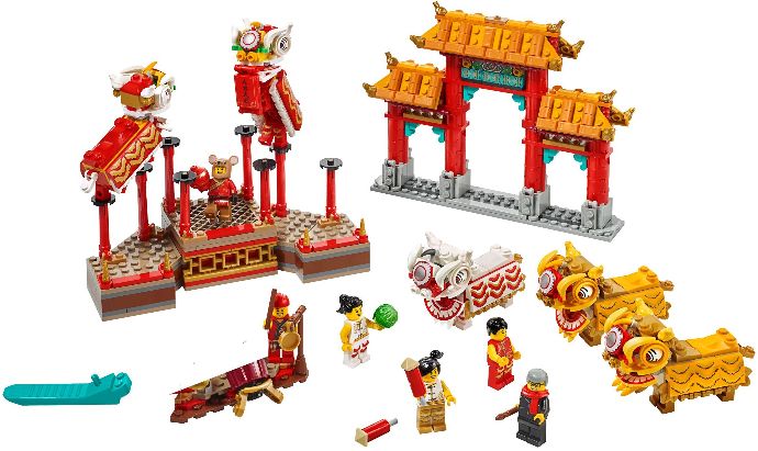 Конструктор LEGO (ЛЕГО) Seasonal 80104 Lion Dance