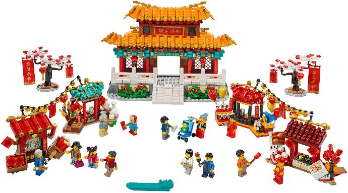 Конструктор LEGO (ЛЕГО) Seasonal 80105 Chinese New Year Temple Fair
