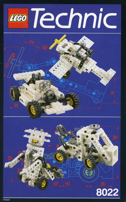Конструктор LEGO (ЛЕГО) Technic 8022 Multi Model Starter Set