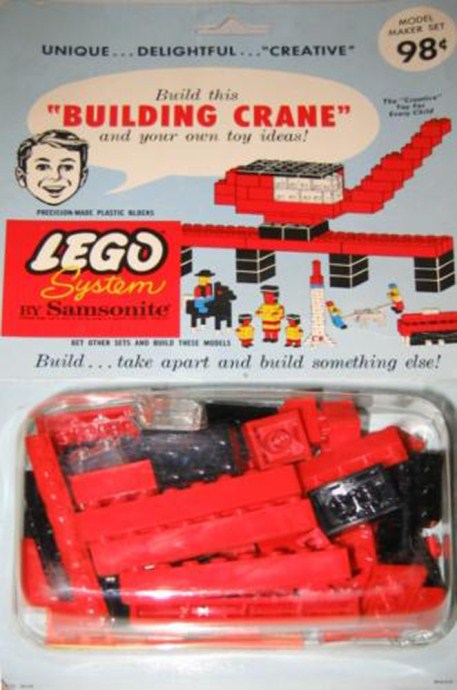 Конструктор LEGO (ЛЕГО) Samsonite 804 Building Crane