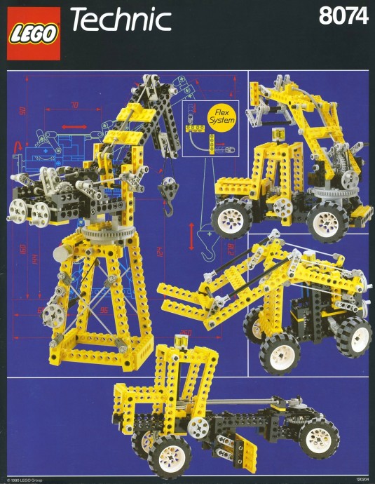 Конструктор LEGO (ЛЕГО) Technic 8074 Universal Set with Flex System