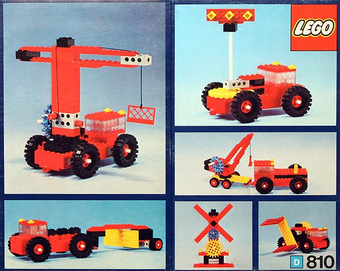 Конструктор LEGO (ЛЕГО) Universal Building Set 810 Gear set