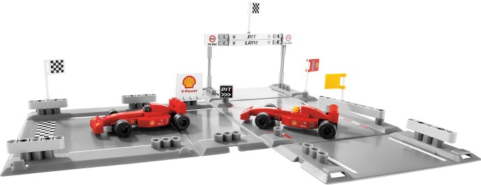 Конструктор LEGO (ЛЕГО) Racers 8123 Ferrari F1 Racers