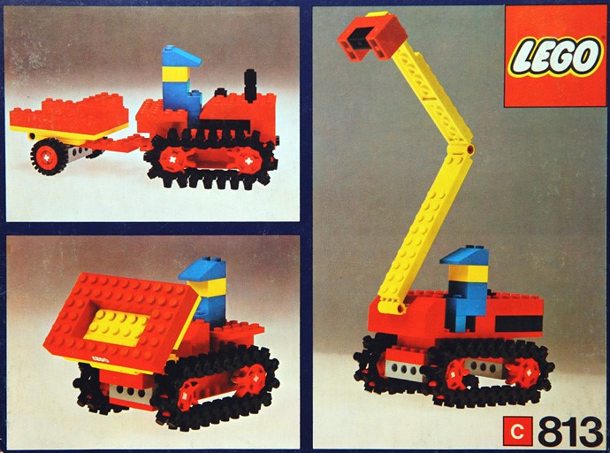 Конструктор LEGO (ЛЕГО) Universal Building Set 813 Tractor