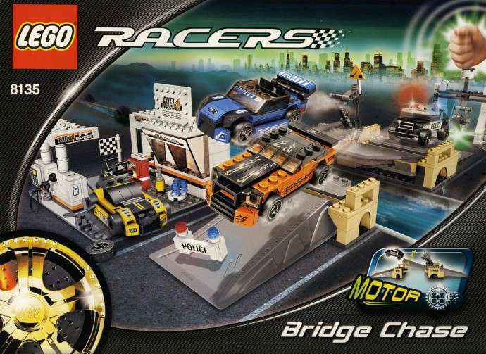 Конструктор LEGO (ЛЕГО) Racers 8135 Bridge Chase