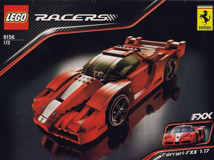 Конструктор LEGO (ЛЕГО) Racers 8156 Ferrari FXX 1:17