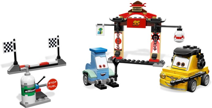 Конструктор LEGO (ЛЕГО) Cars 8206 Tokyo Pit Stop