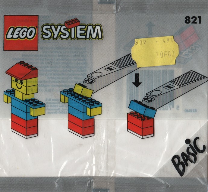 Brick Separator Grey 821 Basic LEGO