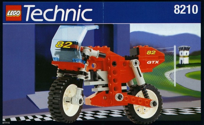 Конструктор LEGO (ЛЕГО) Technic 8210 Nitro GTX bike