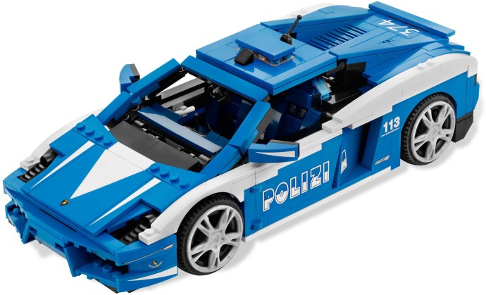 Конструктор LEGO (ЛЕГО) Racers 8214 Lamborghini Polizia