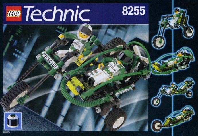 Конструктор LEGO (ЛЕГО) Technic 8255 Rescue Bike