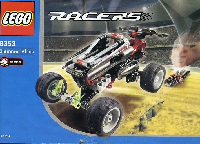 Конструктор LEGO (ЛЕГО) Racers 8353 Slammer Rhino
