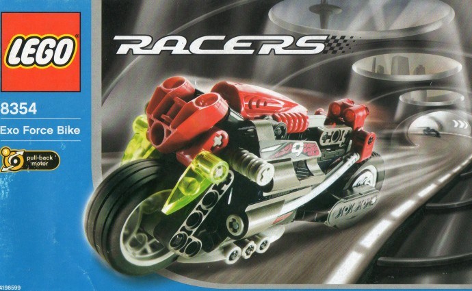Конструктор LEGO (ЛЕГО) Racers 8354 Exo Force Bike