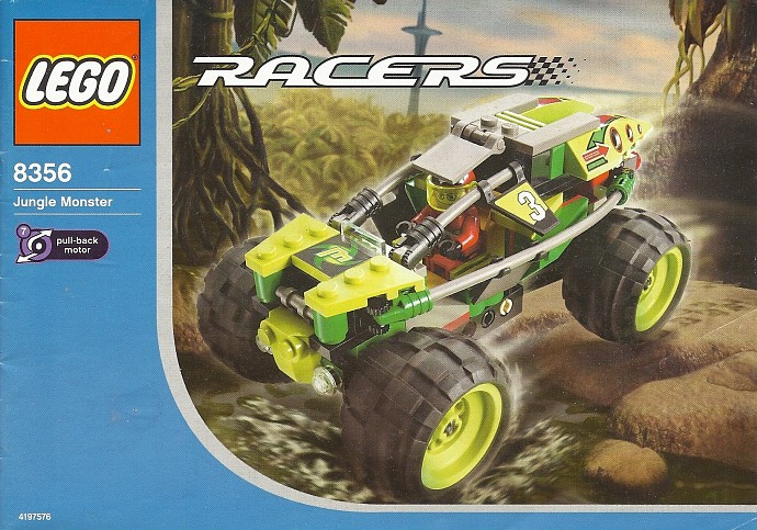 Конструктор LEGO (ЛЕГО) Racers 8356 Jungle Monster