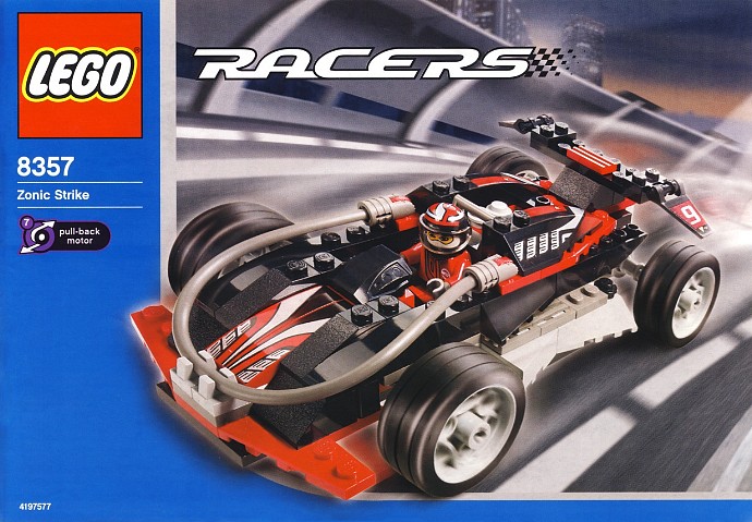 Конструктор LEGO (ЛЕГО) Racers 8357 Zonic Strike