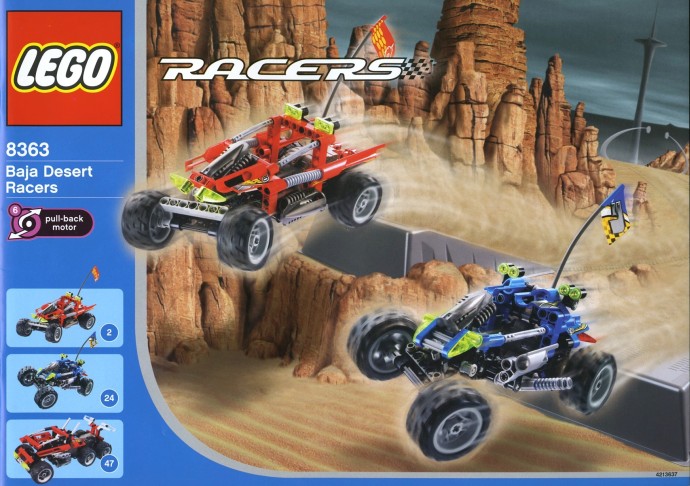 Конструктор LEGO (ЛЕГО) Racers 8363 Baja Desert Racers