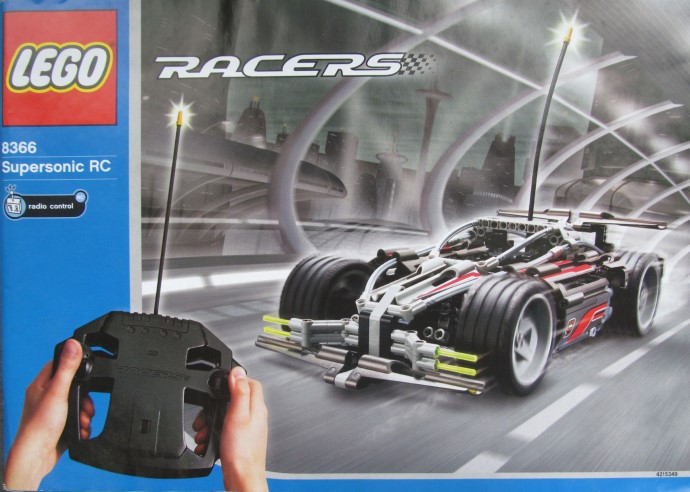 Lego 8366 discount supersonic rc