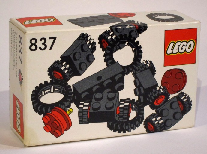 Конструктор LEGO (ЛЕГО) Basic 837 Wheels and Tyres Parts Pack