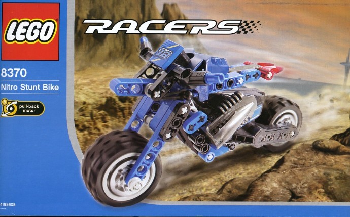 Конструктор LEGO (ЛЕГО) Racers 8370 Nitro Stunt Bike