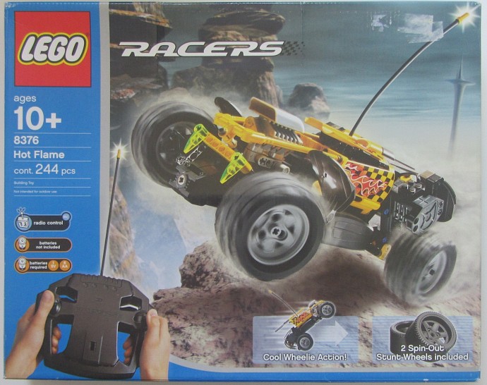 Hot Flame RC Car 8376 Racers LEGO