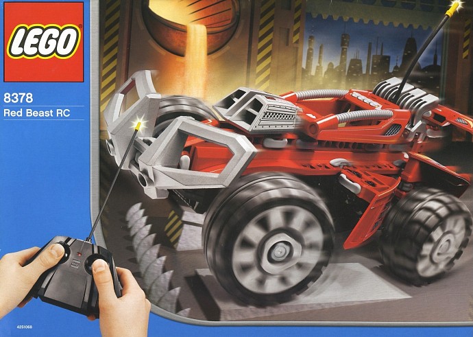 Конструктор LEGO (ЛЕГО) Racers 8378 Red Beast RC