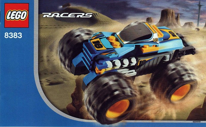 Конструктор LEGO (ЛЕГО) Racers 8383 Nitro Terminator