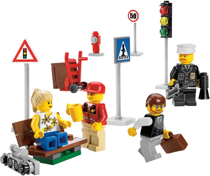 Конструктор LEGO (ЛЕГО) City 8401 City Minifigure Collection