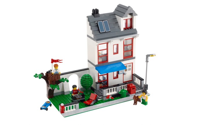 Lego store city mansion