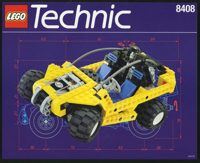 Конструктор LEGO (ЛЕГО) Technic 8408 Desert Ranger