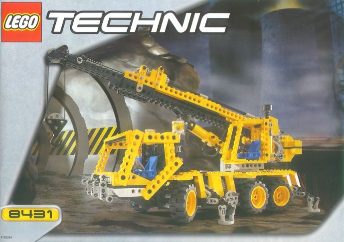 Конструктор LEGO (ЛЕГО) Technic 8431 Pneumatic Crane Truck