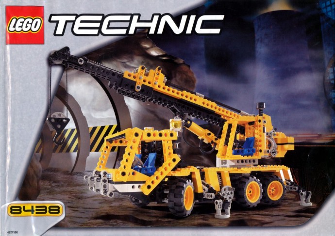 Конструктор LEGO (ЛЕГО) Technic 8438 Pneumatic Crane Truck