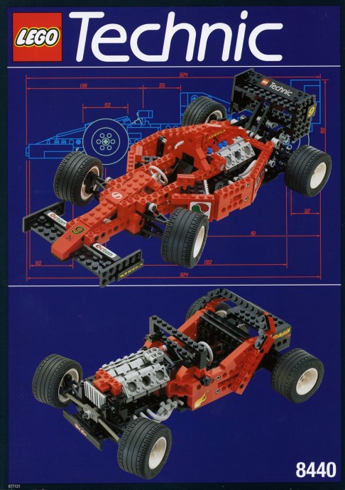 Конструктор LEGO (ЛЕГО) Technic 8440 Formula Flash
