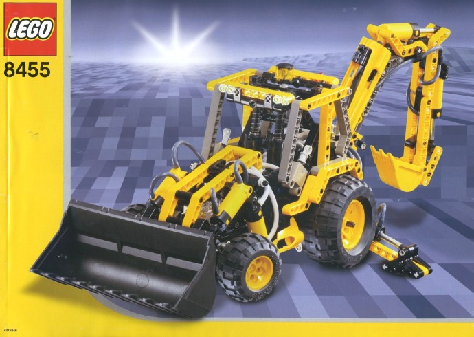 Конструктор LEGO (ЛЕГО) Technic 8455 Back-Hoe