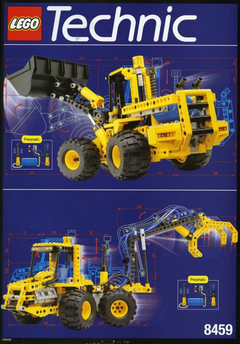 Конструктор LEGO (ЛЕГО) Technic 8459 Pneumatic Front-End Loader