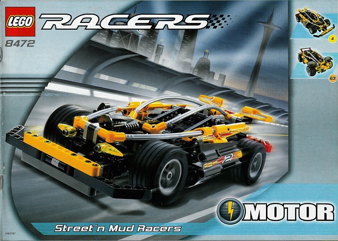 Конструктор LEGO (ЛЕГО) Racers 8472 Street 'n' Mud Racer