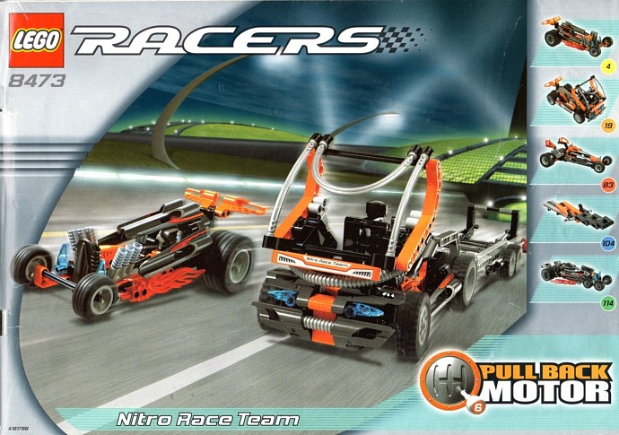 Конструктор LEGO (ЛЕГО) Racers 8473 Nitro Race Team