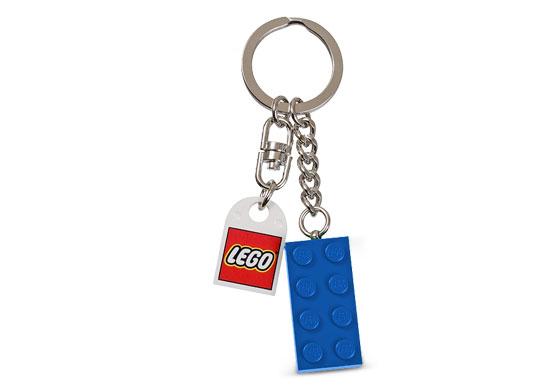 Конструктор LEGO (ЛЕГО) Gear 850152 Blue Brick Key Chain
