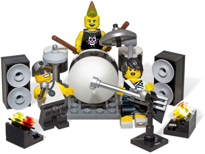 Конструктор LEGO (ЛЕГО) Collectable Minifigures 850486 Rock Band Minifigure Accessory Set