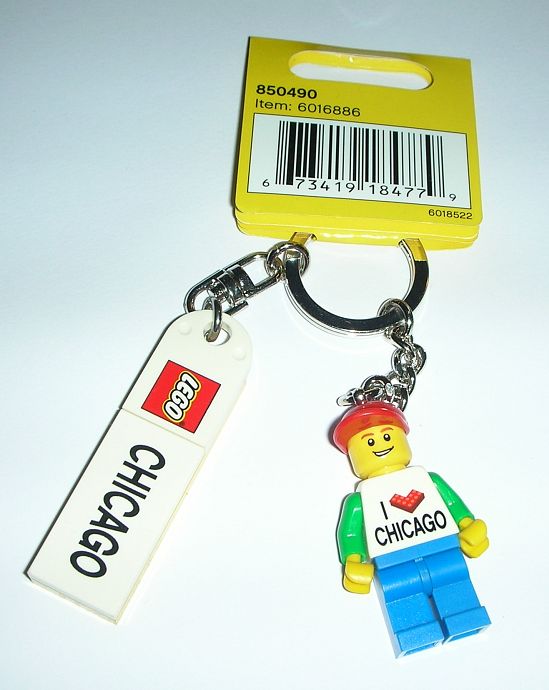 Конструктор LEGO (ЛЕГО) Gear 850490 Chicago Key Chain