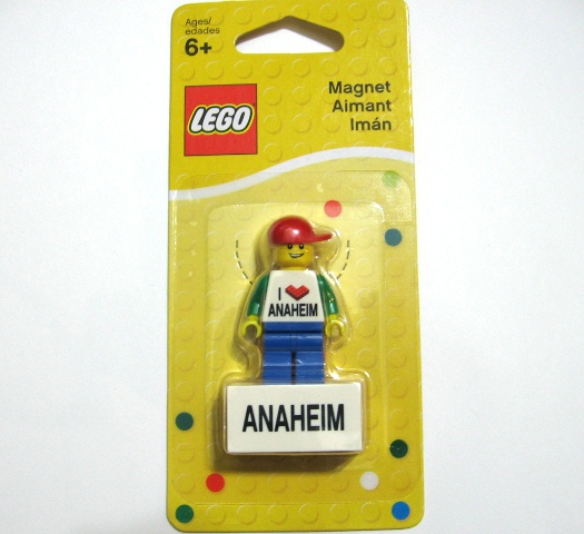 Конструктор LEGO (ЛЕГО) Gear 850502 I (love) Anaheim Figure Magnet