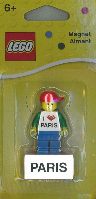 Конструктор LEGO (ЛЕГО) Gear 850760 Paris minifig magnet