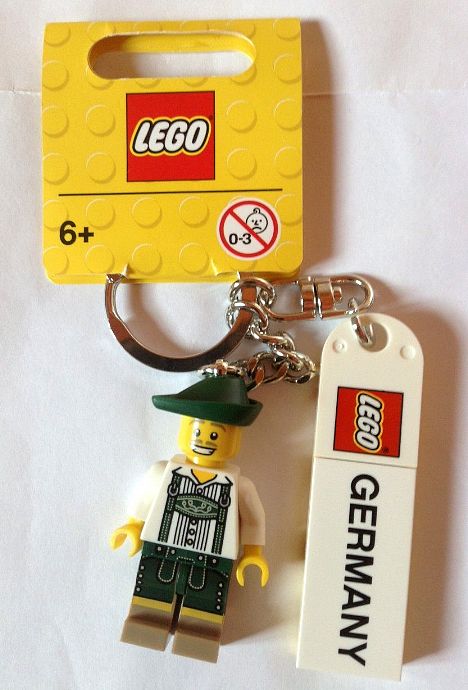 Конструктор LEGO (ЛЕГО) Gear 850761 Germany Key Chain