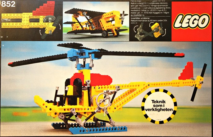 Конструктор LEGO (ЛЕГО) Technic 852 Helicopter