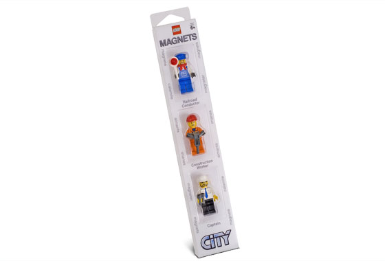 Конструктор LEGO (ЛЕГО) Gear 852012 City Minifigure Magnet Set